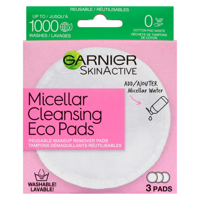 Garnier SkinActive Reusable Makeup Remover Pads 3 Pads