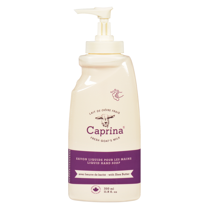 Savon liquide pour les mains Caprina au beurre de karité 350 ml