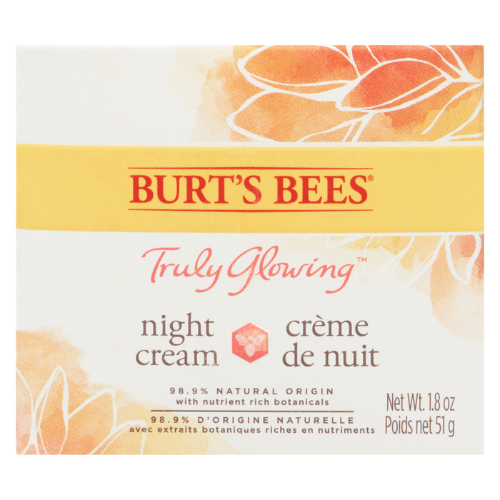 Burt's Bees Truly Glowing Night Cream 51 g