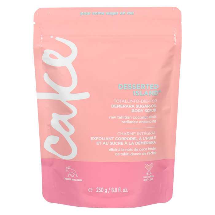 Cake Desserted Island Demerara Sugar-Oil Body Scrub 250 g