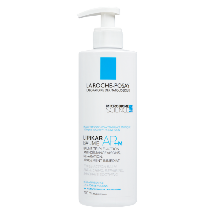 La Roche-Posay Lipikar Baume AP+M Baume Triple Action Anti-Démangeaisons, Réparateur, Apaisant Immédiat 400 ml