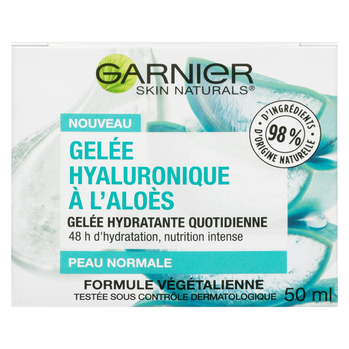 Gelée d'Aloe Vera Hyaluronique Skin Naturals Garnier Peau Normale 50 ml