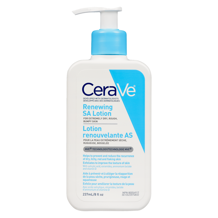 CeraVe Renewing SA Lotion for Extremely Dry, Rough, Bumpy Skin 237 ml