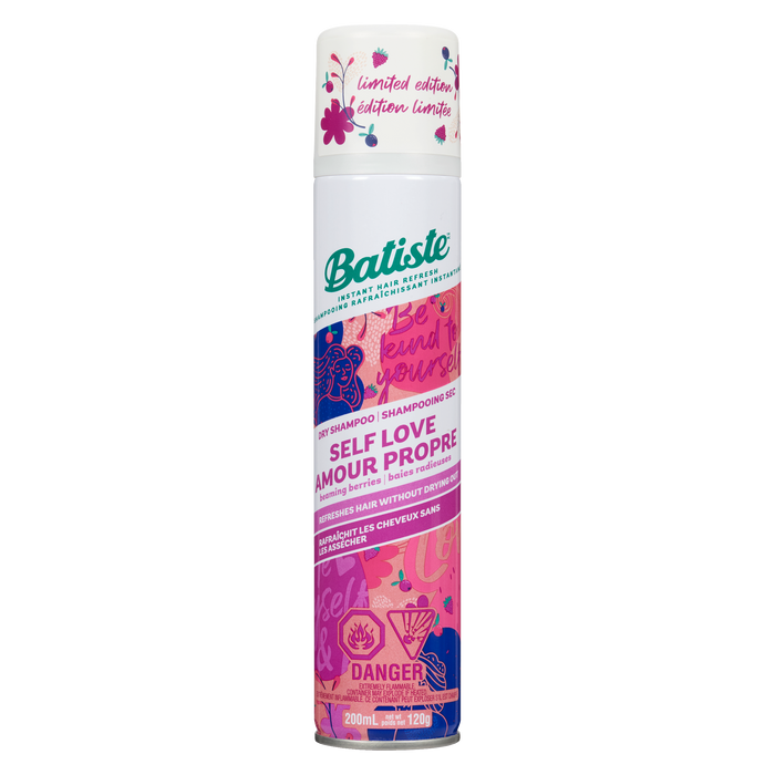 Shampoing sec Batiste Self Love Beaming Berries Édition limitée 200 ml