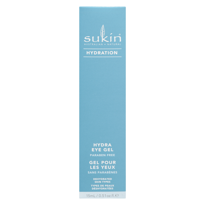 Sukin Hydration Hydra Eye Gel Dehydrated Skin Types 15 ml