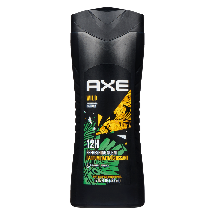 Gel douche Axe Wild Jungle Pin et eucalyptus 473 ml