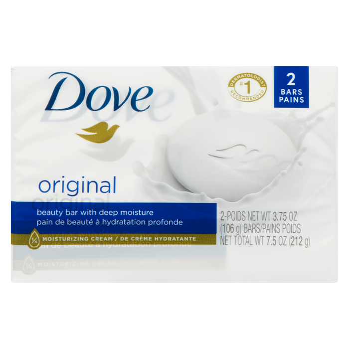 Dove Original 2 Bars x 106 g (212 g)