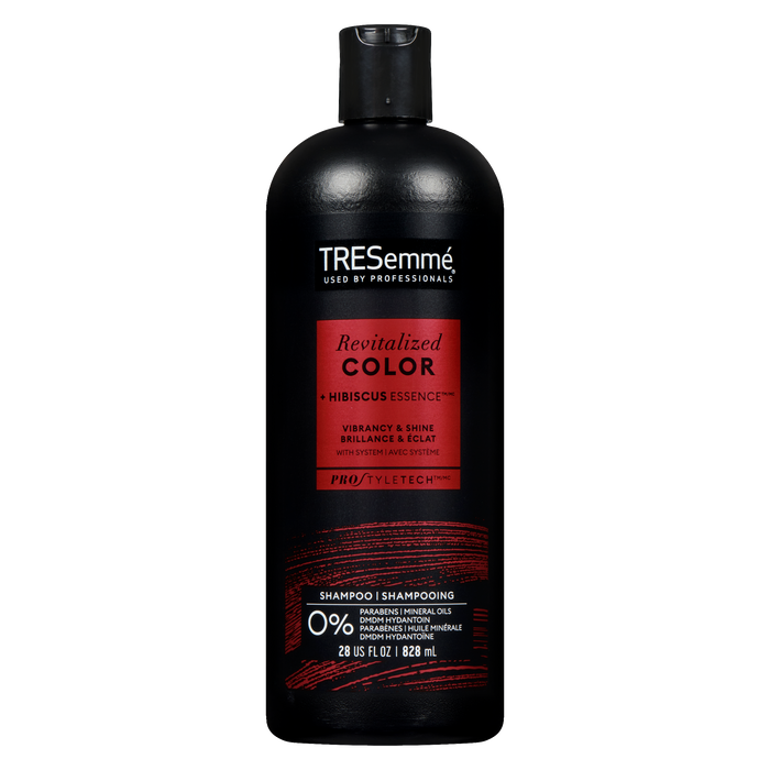 Shampoing TRESemmé PRO Style Tech Revitalized Color + Essence d'hibiscus 828 ml