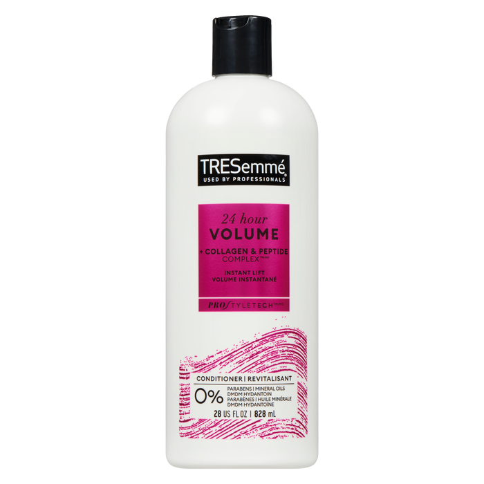 TRESemmé PRO Style Tech Conditioner 24 Hour Volume + Collagen & Peptide Complex 828 ml