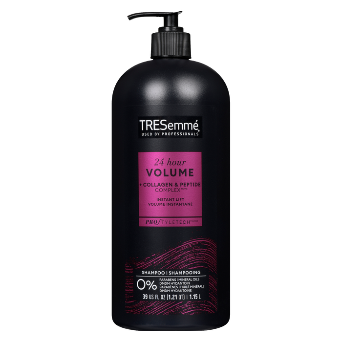 TRESemmé PRO Style Tech Shampoo 24 Hour Volume + Collagen & Peptide Complex 1.15 L