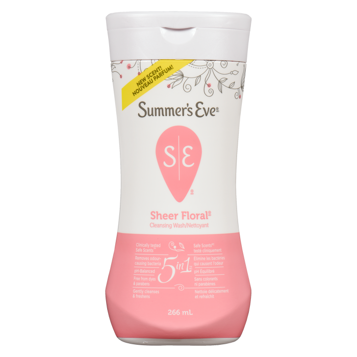 Summer's Eve Cleansing Wash Sheer Floral 266 ml