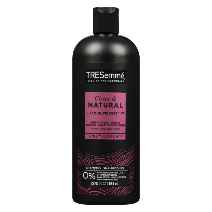 TRESemmé PRO Style Tech Shampoo Clean & Natural + Pro Nutrients 828 ml