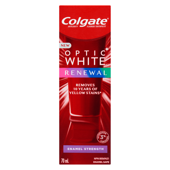 Colgate Optic White Anticavity Fluoride Toothpaste Renewal 70 ml