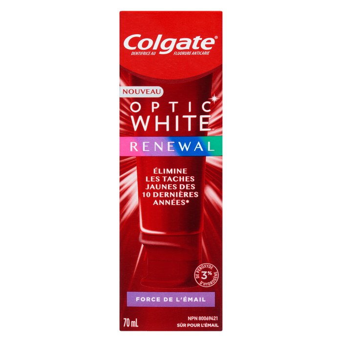 Colgate Optic White Anticavity Fluoride Toothpaste Renewal 70 ml