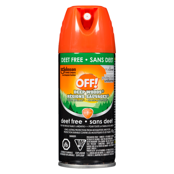 OFF! Répulsif à insectes Deep Woods¹⁰ sans DEET 142 g