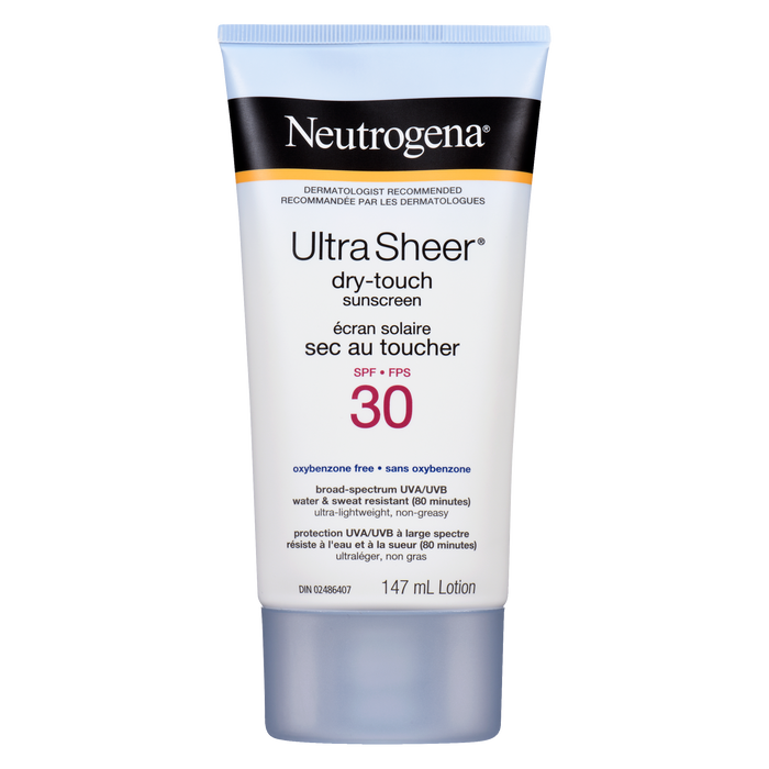 Lotion écran solaire Neutrogena Ultra Sheer Dry Touch FPS 30 147 ml