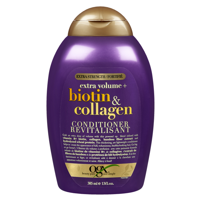 Ogx Conditioner Extra Strength Extra Volume + Biotin & Collagen 385 ml