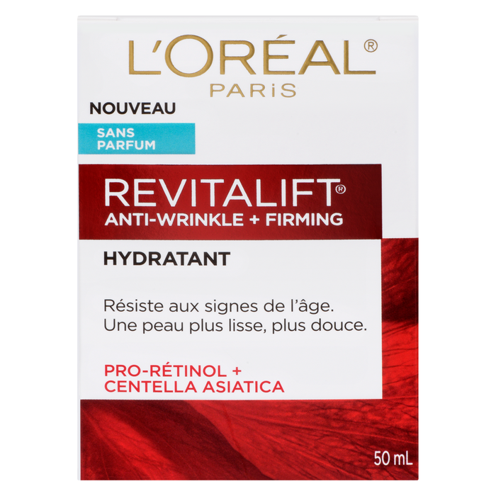 L'Oréal Paris Revitalift Soin Hydratant Anti-Rides + Raffermissant 50 ml