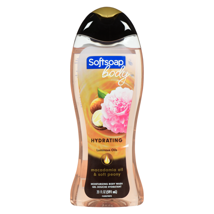 Softsoap Moisturizing Body Wash Macadamia Oil & Soft Peony 591 ml