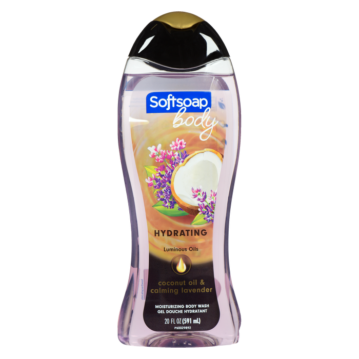 Softsoap Body Moisturizing Body Wash Coconut Oil & Calming Lavender 591 ml