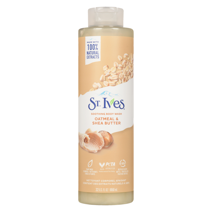 St. Ives Soothing Body Wash Oatmeal & Shea Butter 650 ml