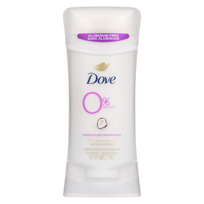 Déodorant Dove Parfum Noix de Coco et Jasmin Rose 74 g