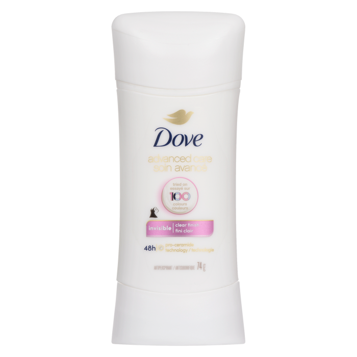 Dove Advanced Care Antiperspirant Invisible Clear Finish 74 g