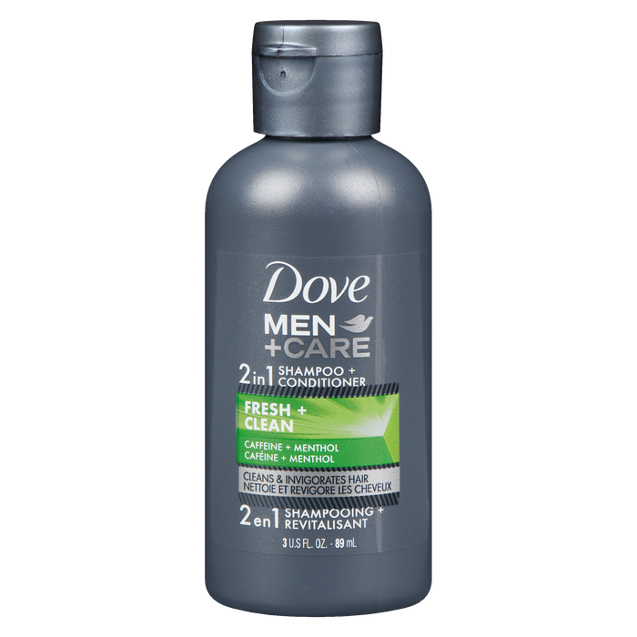 Shampoing + Après-shampoing 2 en 1 Dove Men+Care Fresh &amp; Clean 89 ml