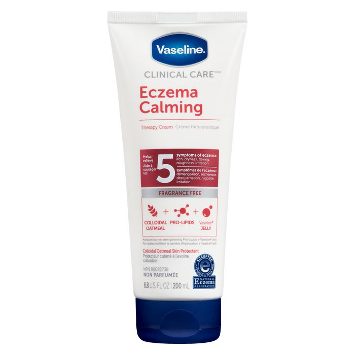 Vaseline Clinical Care Therapy Cream Eczema Calming 200 ml