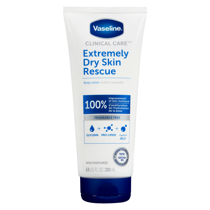 Vaseline Clinical Care Body Lotion Extremely Dry Skin Rescue 200 ml