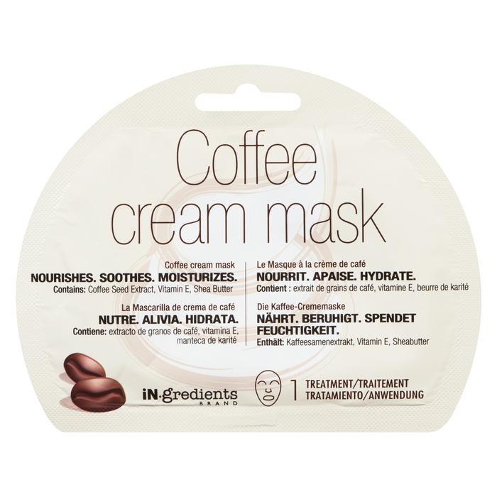 Masque crème au café de la marque iN.gredients