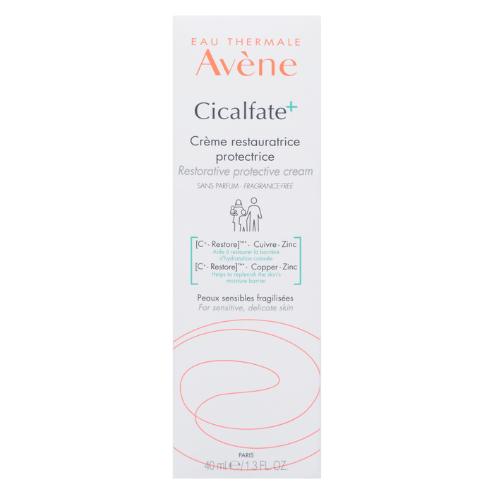 Eau Thermale Avène Cicalfate+ Crème Protectrice Réparatrice Peaux Sensibles et Délicates 40 ml