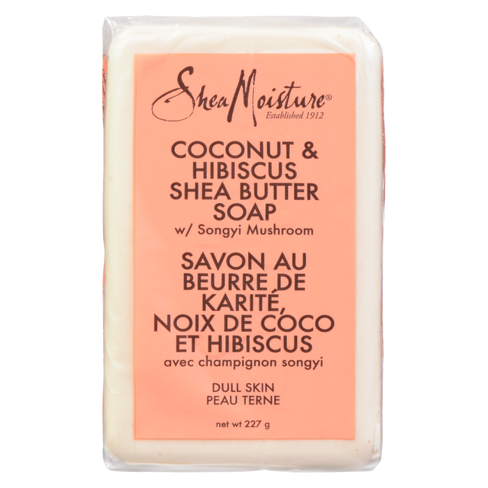 Shea Moisture Coconut & Hibiscus Shea Butter Soap 227 g