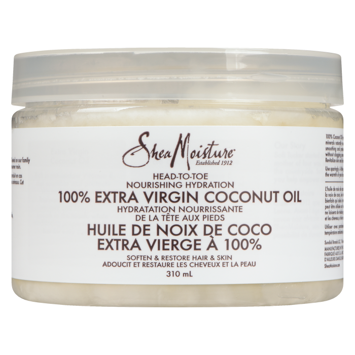 Huile de coco extra vierge 100 % Shea Moisture 310 ml