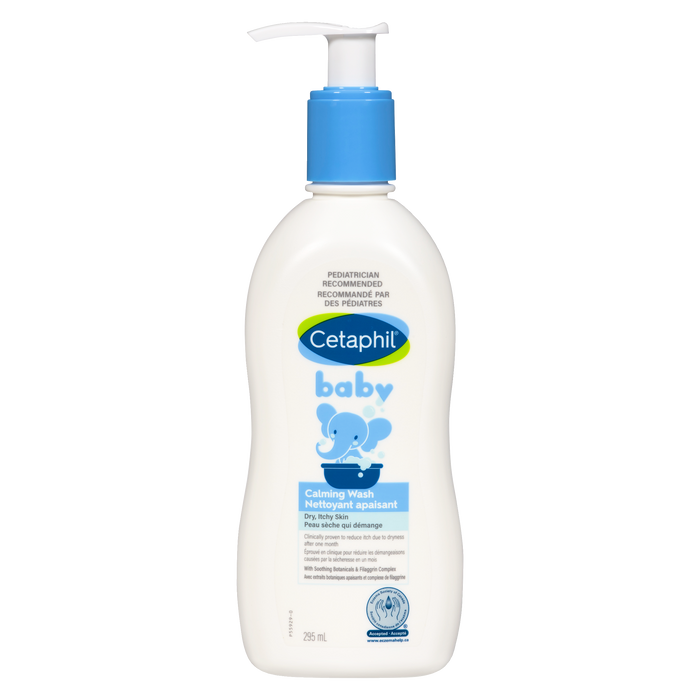 Gel douche apaisant pour bébé Cetaphil 295 ml