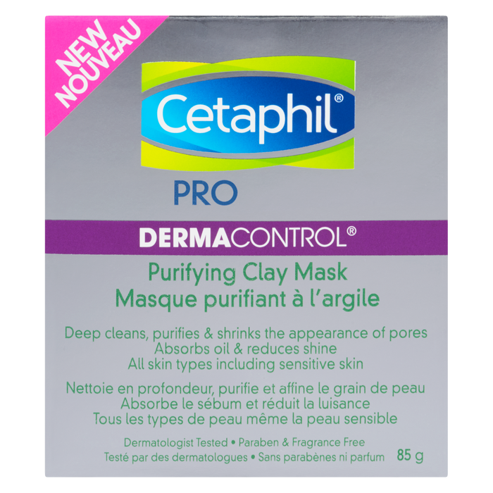 Masque à l'argile purifiant Cetaphil Pro Dermacontrol 85 g