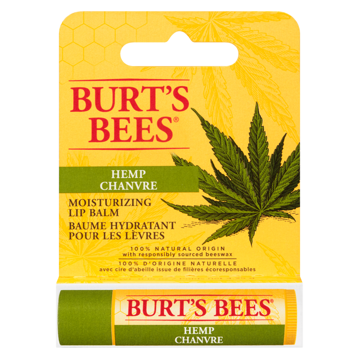 Burt's Bees Moisturizing Lip Balm Hemp 4.25 g