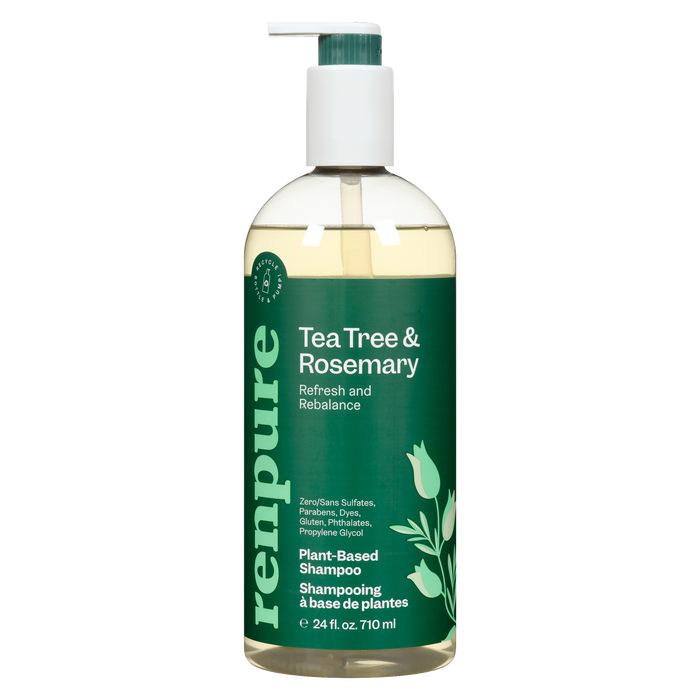 Renpure Plant-Based Shampoo Tea Tree & Rosemary 710 ml