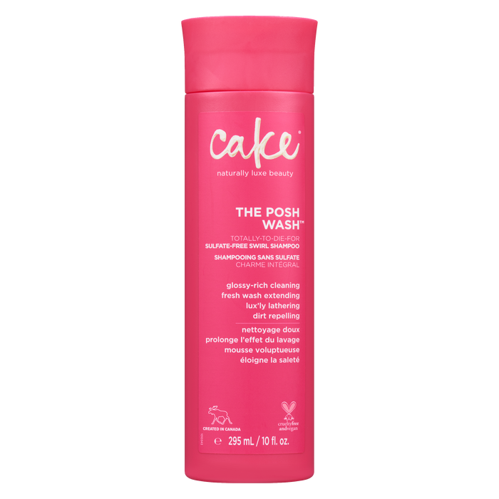 Cake The Posh Wash Sulfate-Free Swirl Shampoo 295 ml