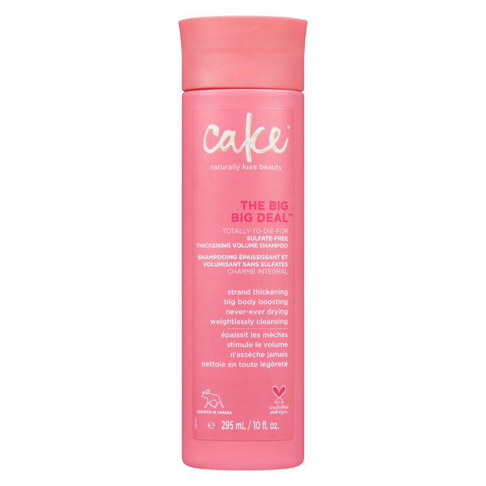 Cake The Big Big Deal Sulfate-Free Thickening Volume Shampoo 295 ml