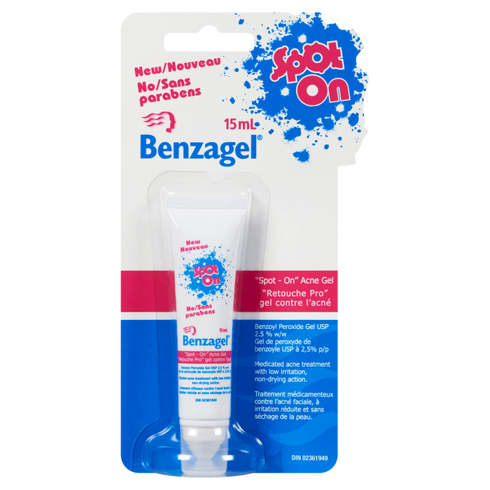 Gel anti-acné Benzagel 15 ml