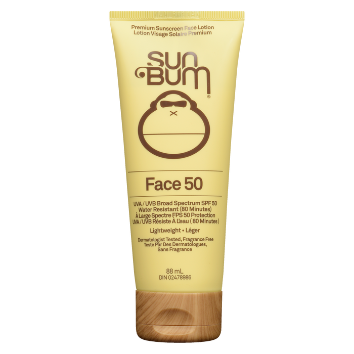 Sun Bum Premium Sunscreen Face Lotion Face 50 Lightweight 88 ml