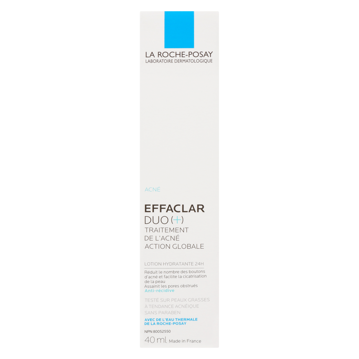 La Roche-Posay Effaclar Duo Traitement Anti-Acné Action Globale (+) Lotion Hydratante 24h 40 ml