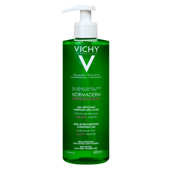 Vichy Laboratoires Normaderm Phytosolution Anti-Acne Purifying Cleansing Gel 400 ml