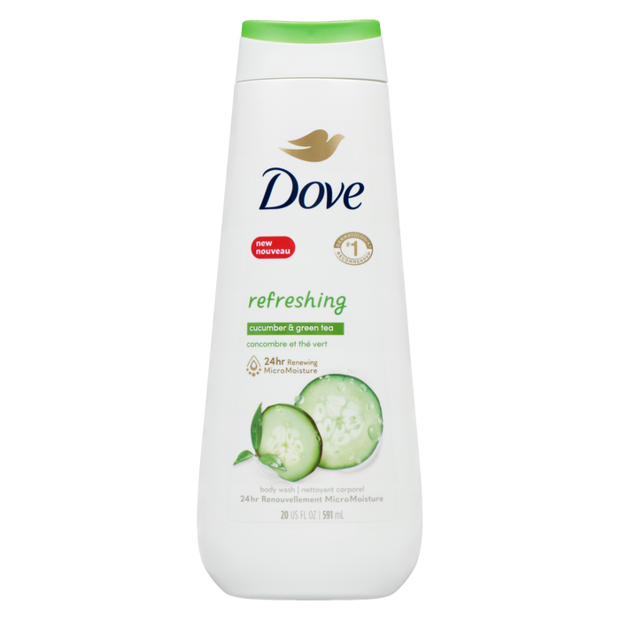 Dove Body Wash Refreshing Cucumber & Green Tea 591 ml