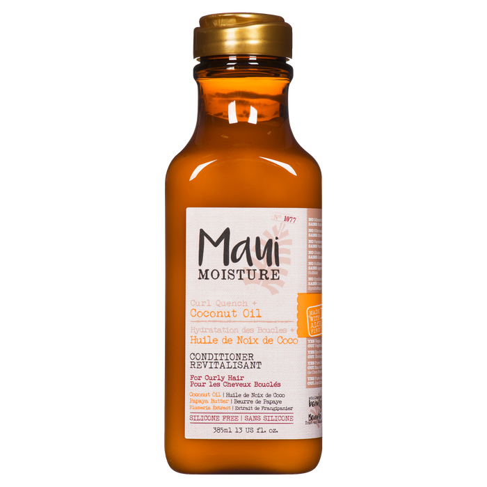 Après-shampoing Curl Quench + huile de coco Maui Moisture Curl Quench 385 ml