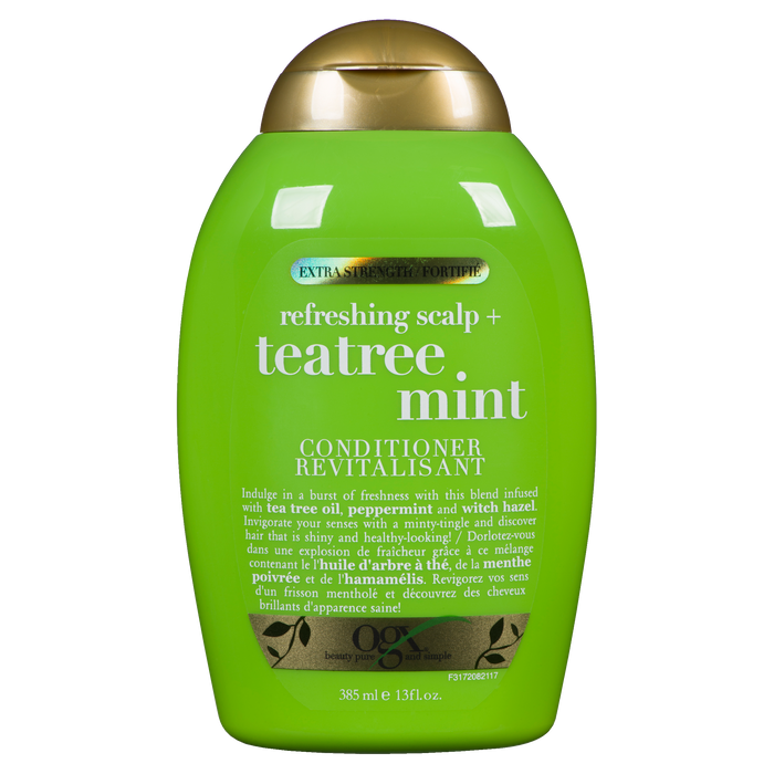 Ogx Conditioner Extra Strength Refreshing Scalp + Teatree Mint 385 ml