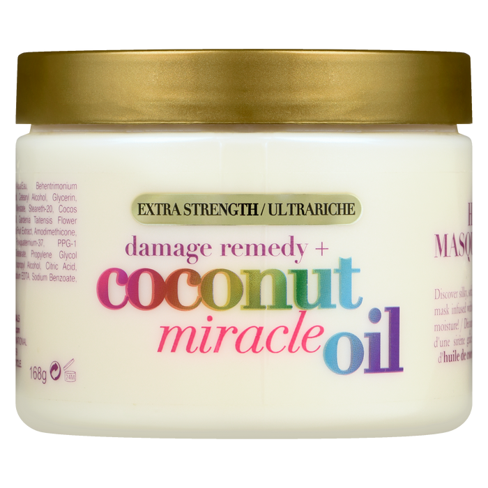 Ogx Hair Mask Extra Strength Damage Remedy + Coconut Miracle Oil 168 g