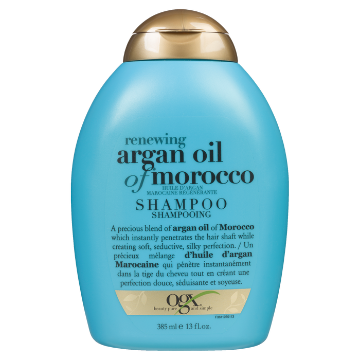 Shampoing rénovateur à l'huile d'argan du Maroc Ogx 385 ml