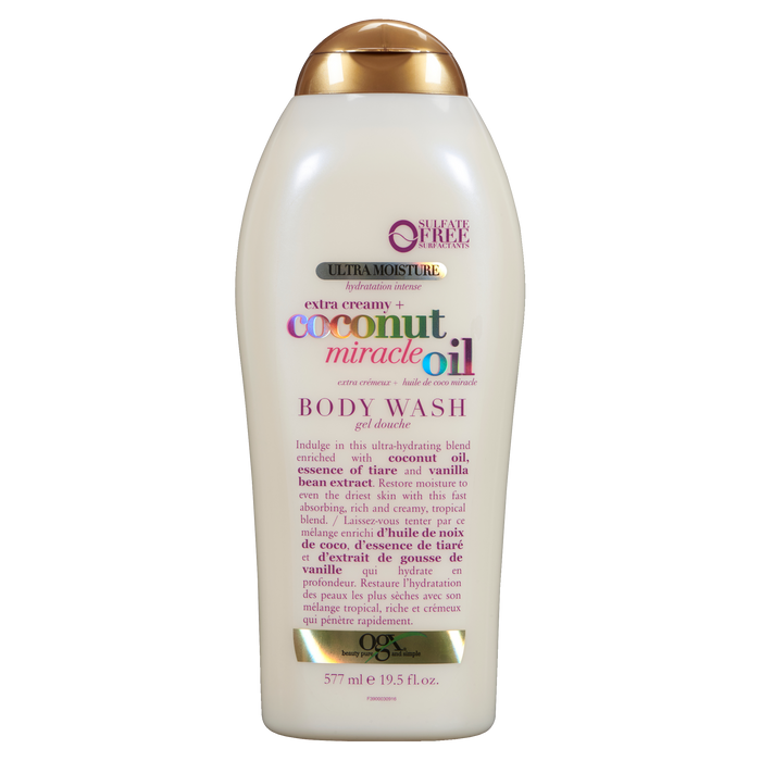 Ogx Extra Creamy + Coconut Miracle Oil Body Wash 577 ml